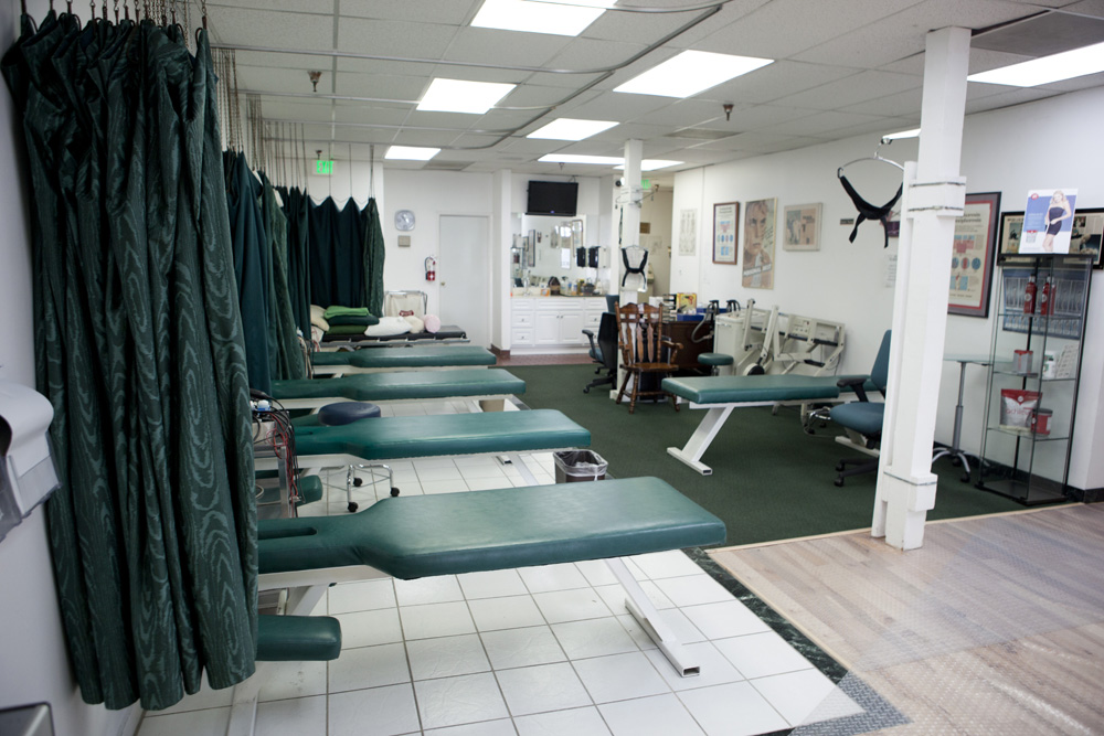 Physical Therapy area Dr. LeRoy Perry, D.C. Chiropractic Care